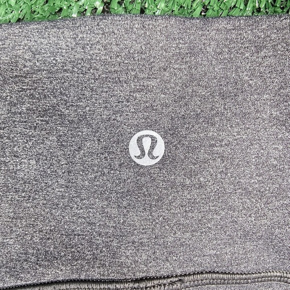 Lululemon Wunder Under Hi Rise Tight 28 Inch Leggings Heathered Black Size 2 - Picture 7 of 12